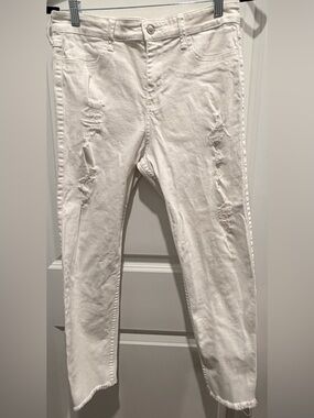 Hollister White Skinny Jeans